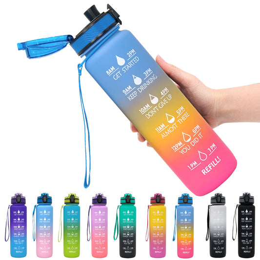 Leakproof Tritan Water Bottle With Cup