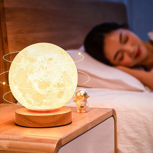 Creative 3D Magnetic Floating Moon Lamp