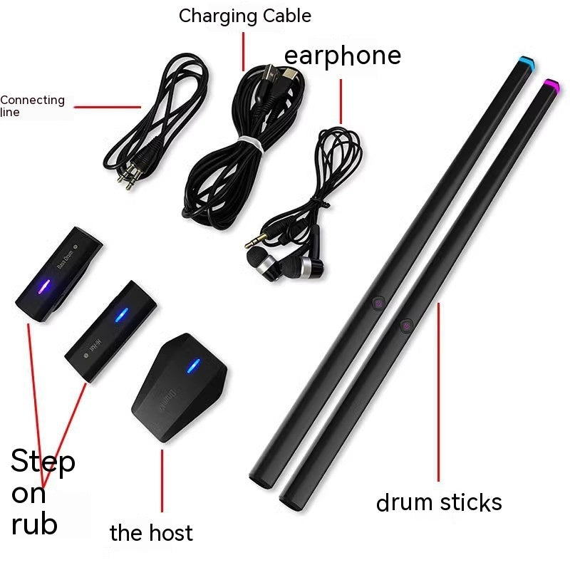 Virtual AR Somatosensory Air Drum Kit