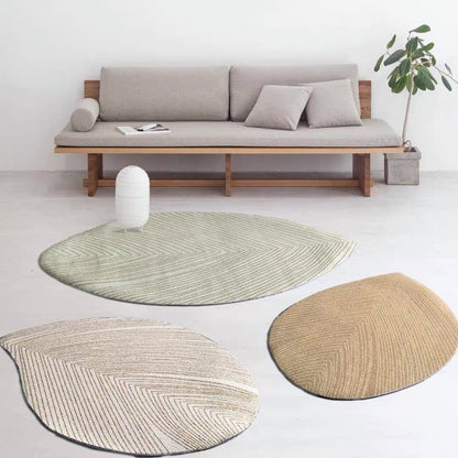 Irregular Round Mirror Carpet